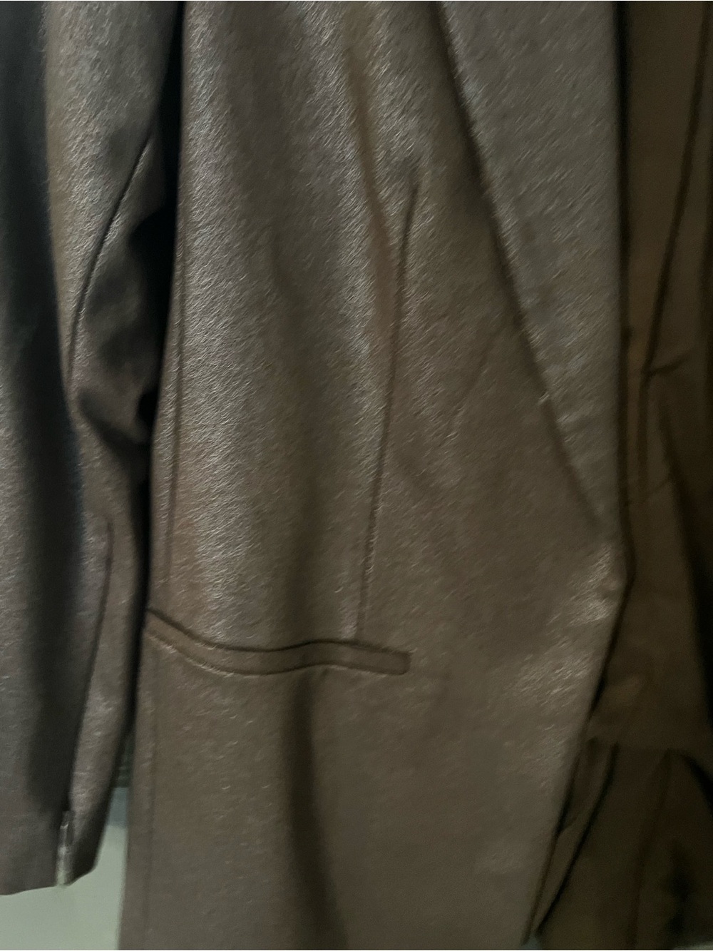 Express Metallic Brown Blazer Jacket - Picture 7 of 12